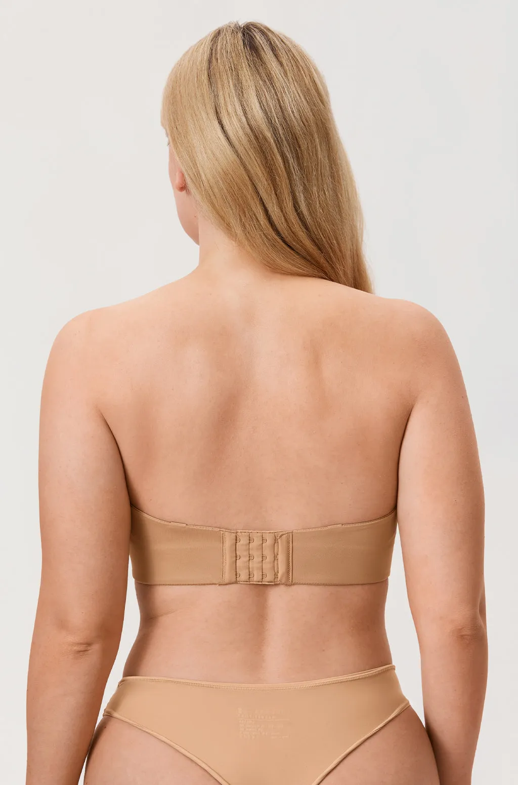 Underwire Strapless Minimizer Bra