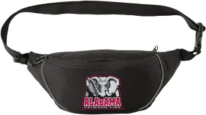 University of Alabama Waist Bag Alabama Hip Pack for Men or Women for Walking Workout Traveling Running Hiking Cycling (Elephant)