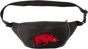 University of Arkansas Waist Bag Arkansas Hip Pack for Men or Women for Walking Workout Traveling Running Hiking Cycling