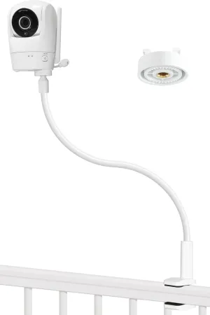 Upgraded Stronger Baby Monitor Mount for VTech New VM901, VM928HD, VM919HD, VM5463 Cameras, 31.5” Flexible Holder Stand for Crib, Shelves, or Furniture - No Tools or Wall Damage