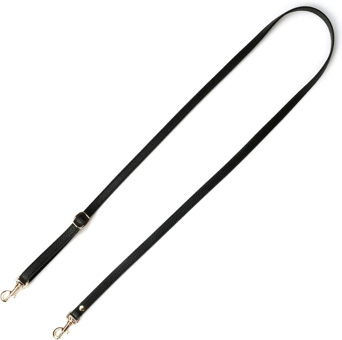 VanEnjoy Adjustable Genuine Leather Crossbody Straps Replacement - Width 1/2“, Length 25”-51”
