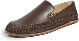 Vince Men's Desmond Woven Leather Slip Ons