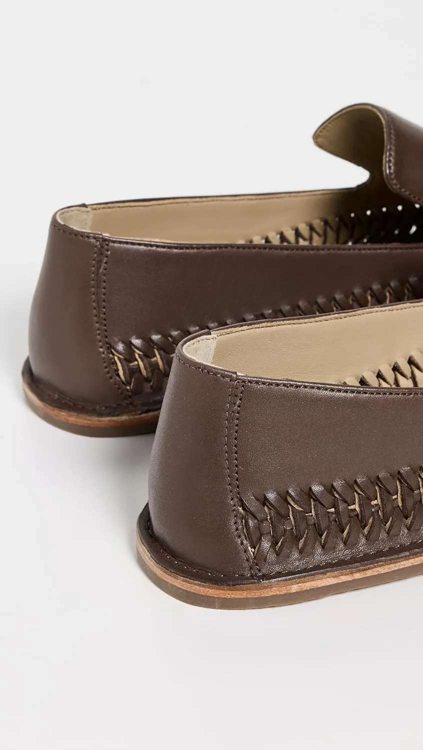 Vince Men's Desmond Woven Leather Slip Ons