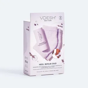 Voesh Heel Repair Duo (Balm   Socks) Lavender