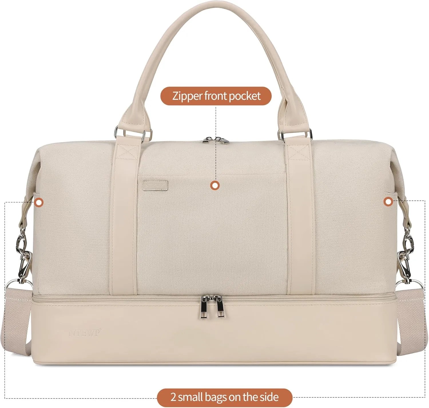 Weekender bag Weekender Bags For Women With Shoe Compartment Large Capacity Travel Overnight Bags Perfect For Travel