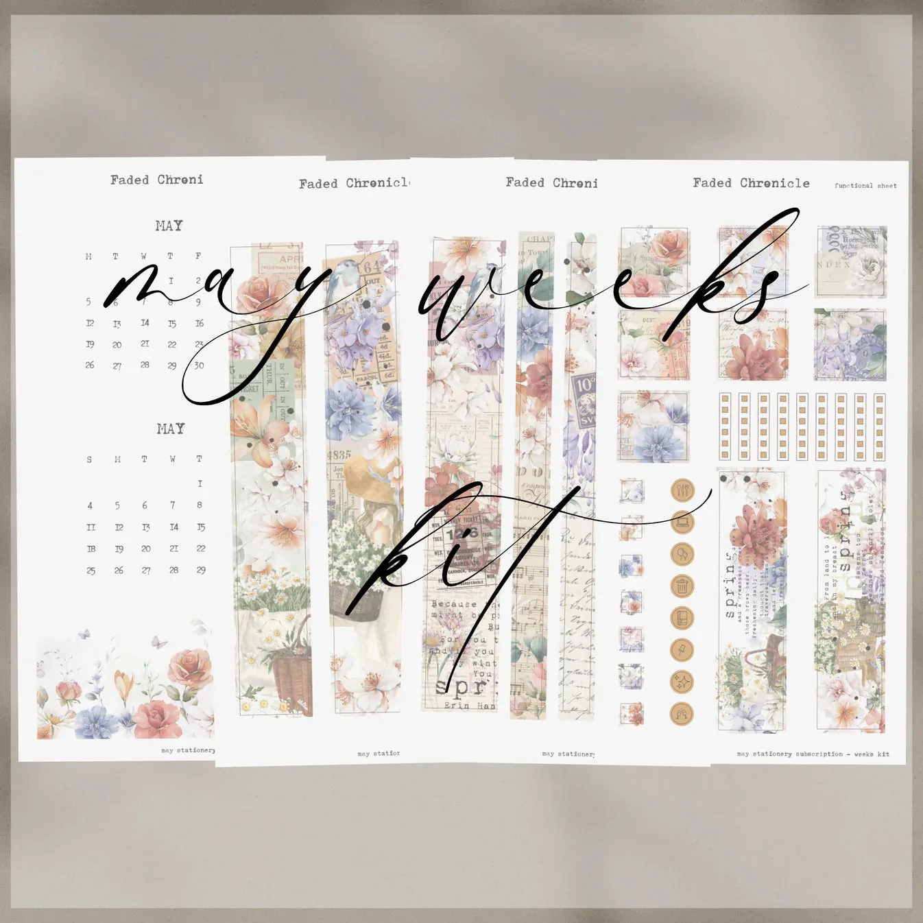 Weekly Kit | Weeks: FC May 25 Design