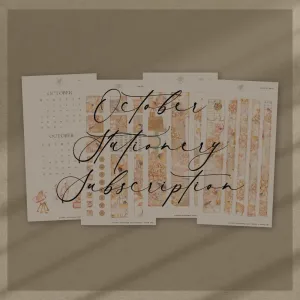 Weekly Kit | Weeks: FC October Design