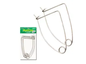 Wilson Galvanised Steel Quick Release Bait Clips 4 pce