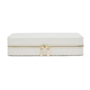Wolf 1834 "Maria" Large Zip Case- White