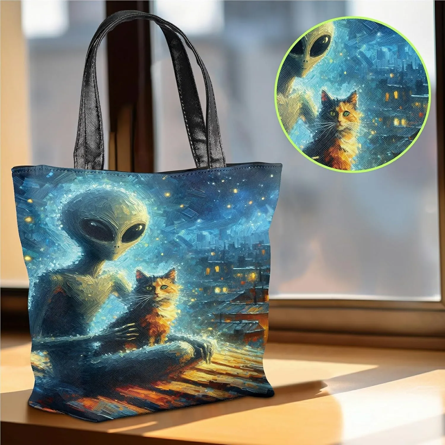Women Hobo Handbag Small Tote Bag Beach Travel Bag