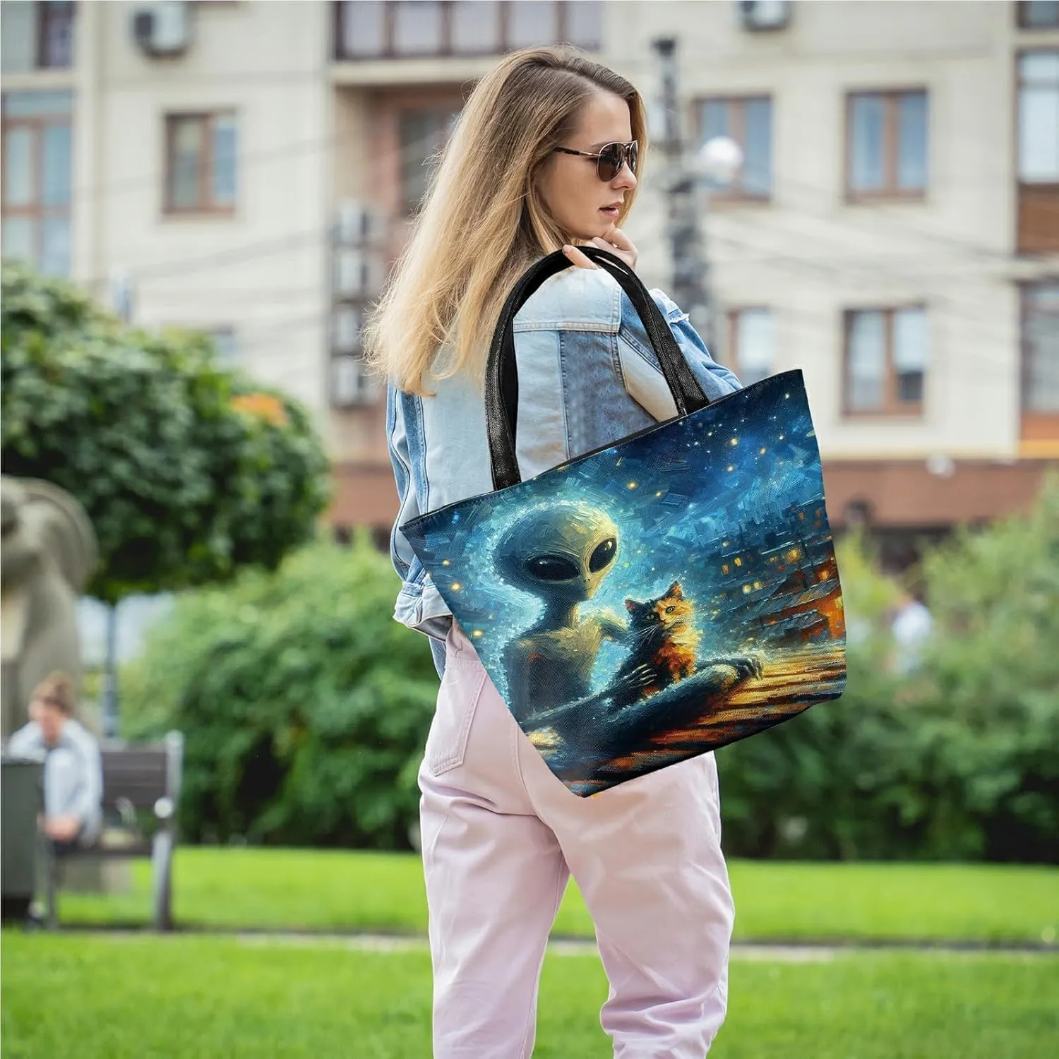 Women Hobo Handbag Small Tote Bag Beach Travel Bag