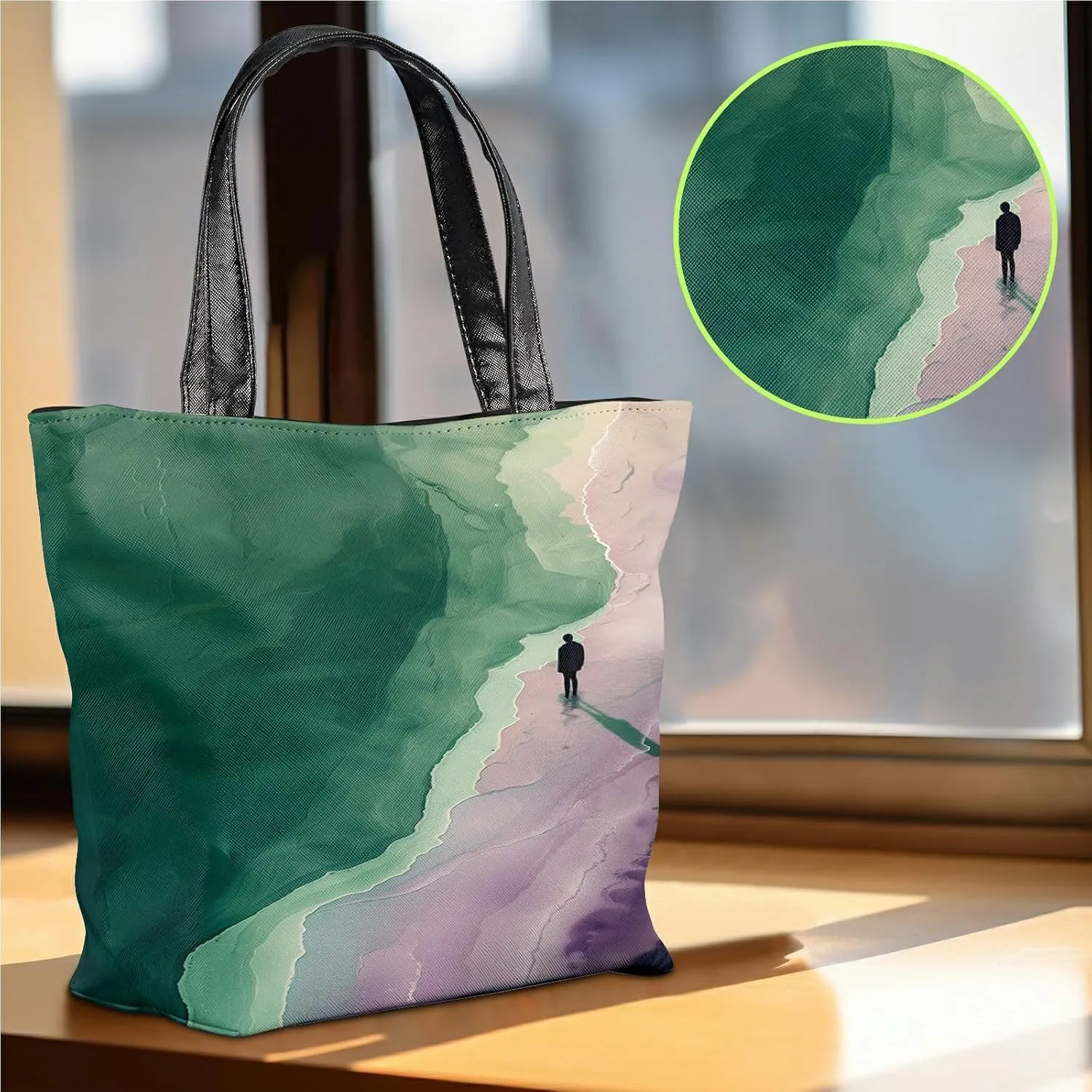 Women Hobo Handbag Small Tote Bag Beach Travel Bag