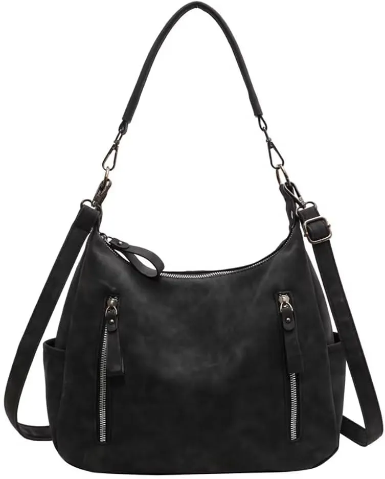 Women Shoulder Handbag Roomy Hobo Bag Tote Bag Designer Handbag Top Handle Satchel Purse Crossbody Bag with Zipper