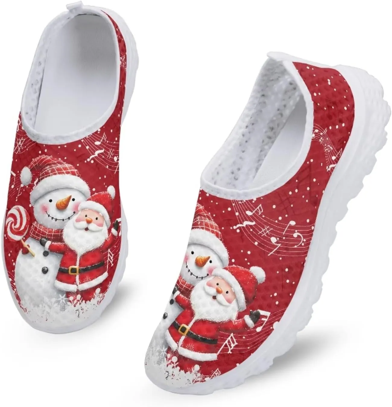 Women Slip On Shoes Casual Walking Shoes Mesh Breathable Sneaker Party Footwear