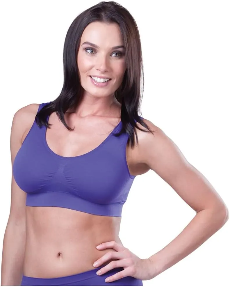 Women's 3 Pack - Wireless, Solid Color Seamless
