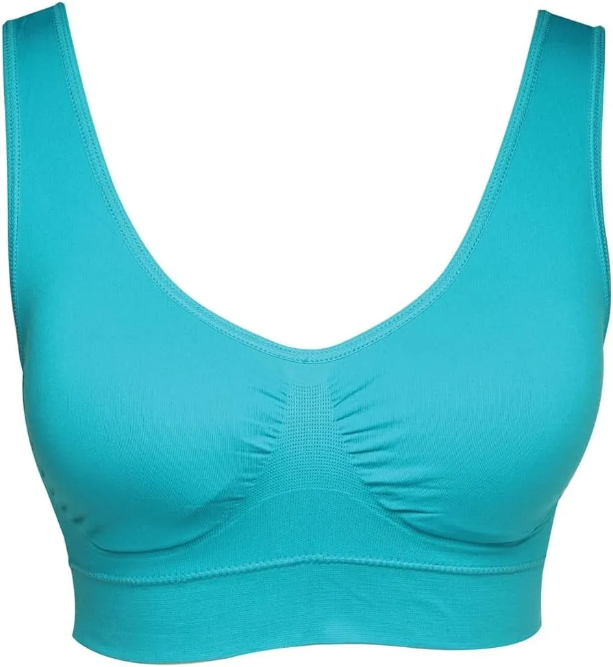 Women's 3 Pack - Wireless, Solid Color Seamless