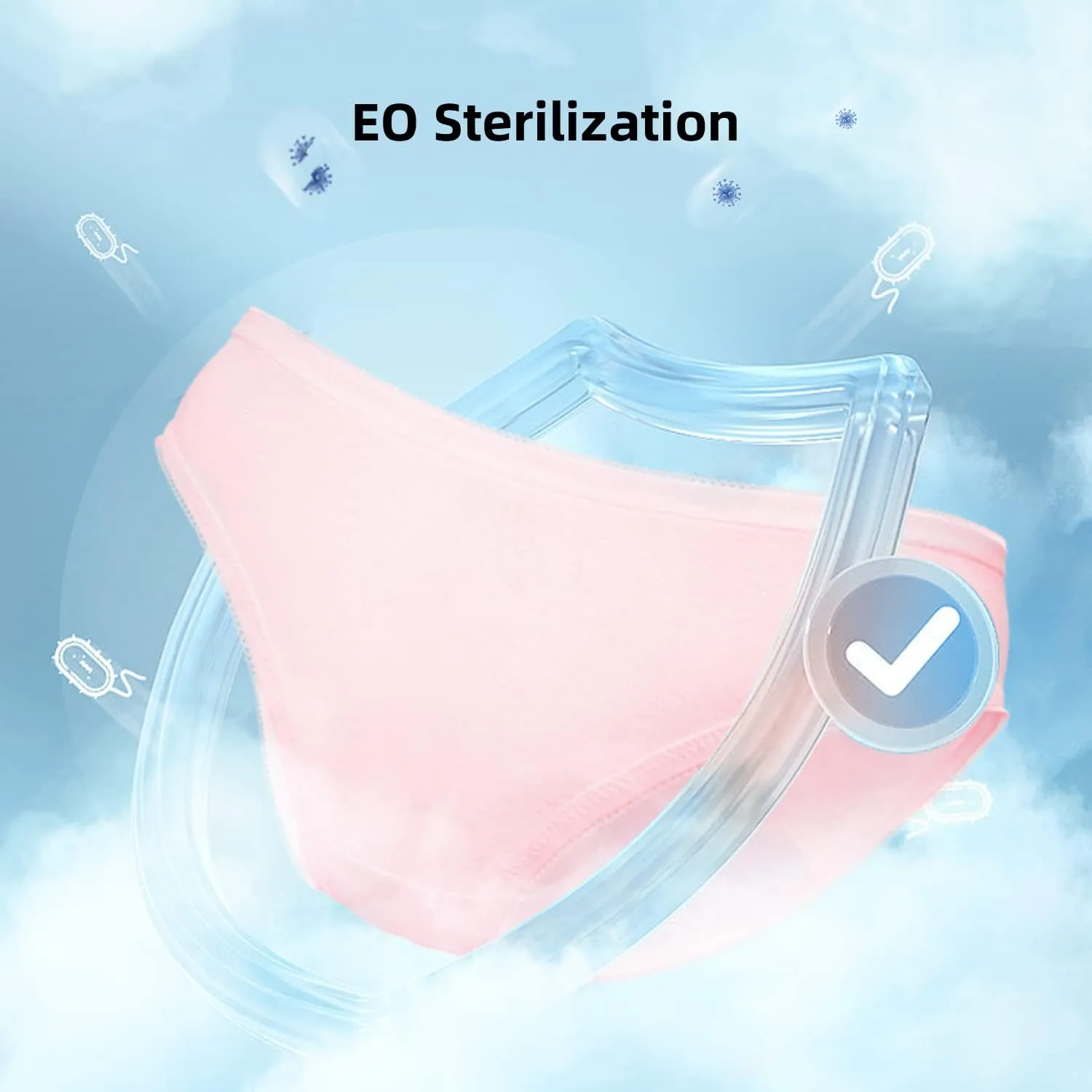 Women's Disposable Underwear For Travel Colorful Cotton Panties Ladies Briefs Hotel Spa Hospital Stays Emergencies