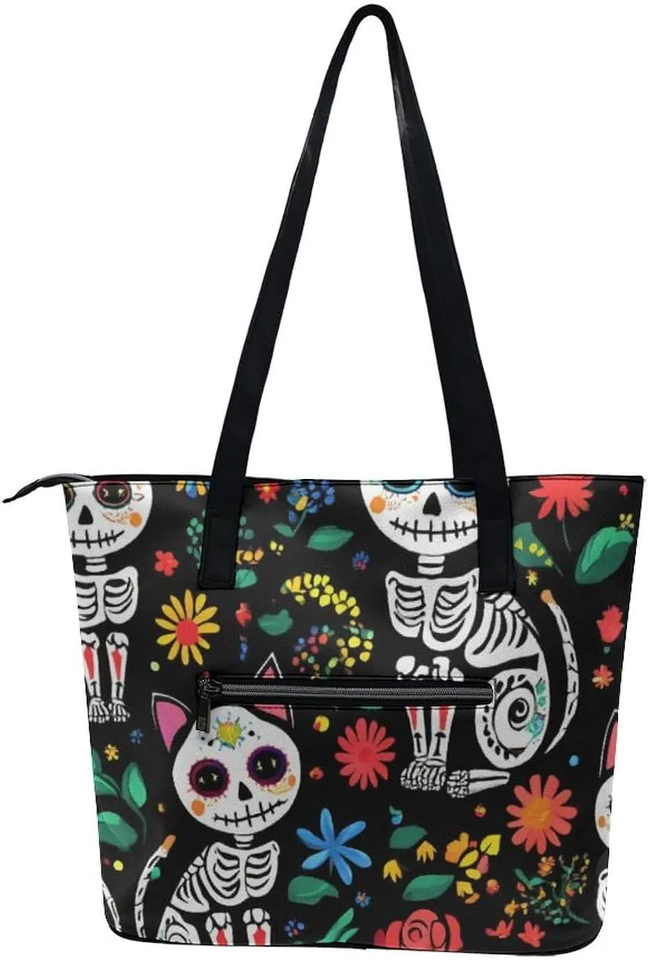 Women's Elegant Leather Handbag Unisex Leather Tote Bag Lightweight Handbag