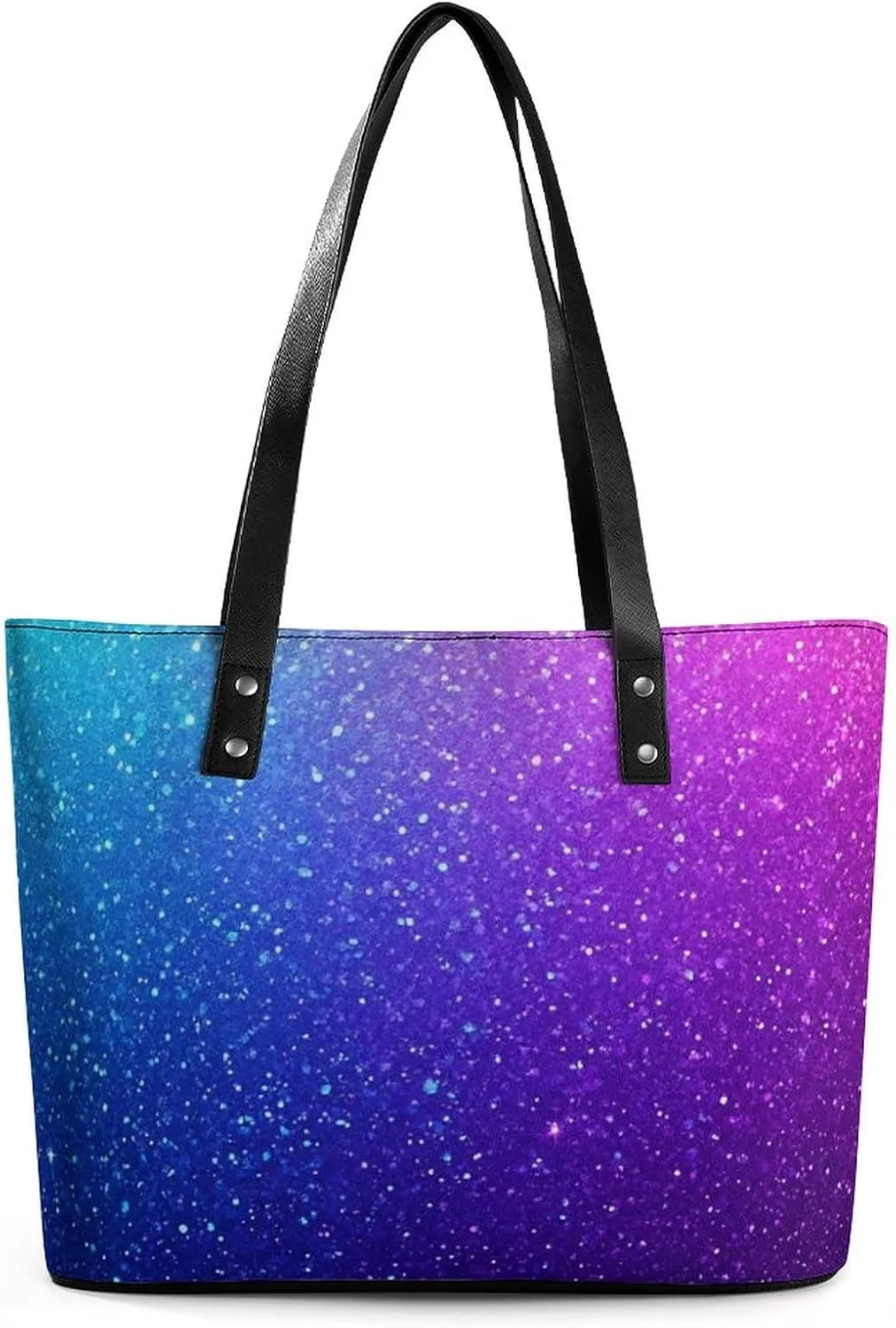 Women's Elegant Leather Handbag Unisex Leather Tote Bag Lightweight Handbag