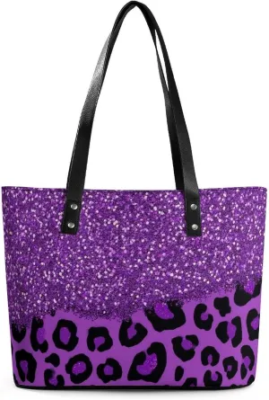 Women's Elegant Leather Handbag Unisex Leather Tote Bag Lightweight Handbag