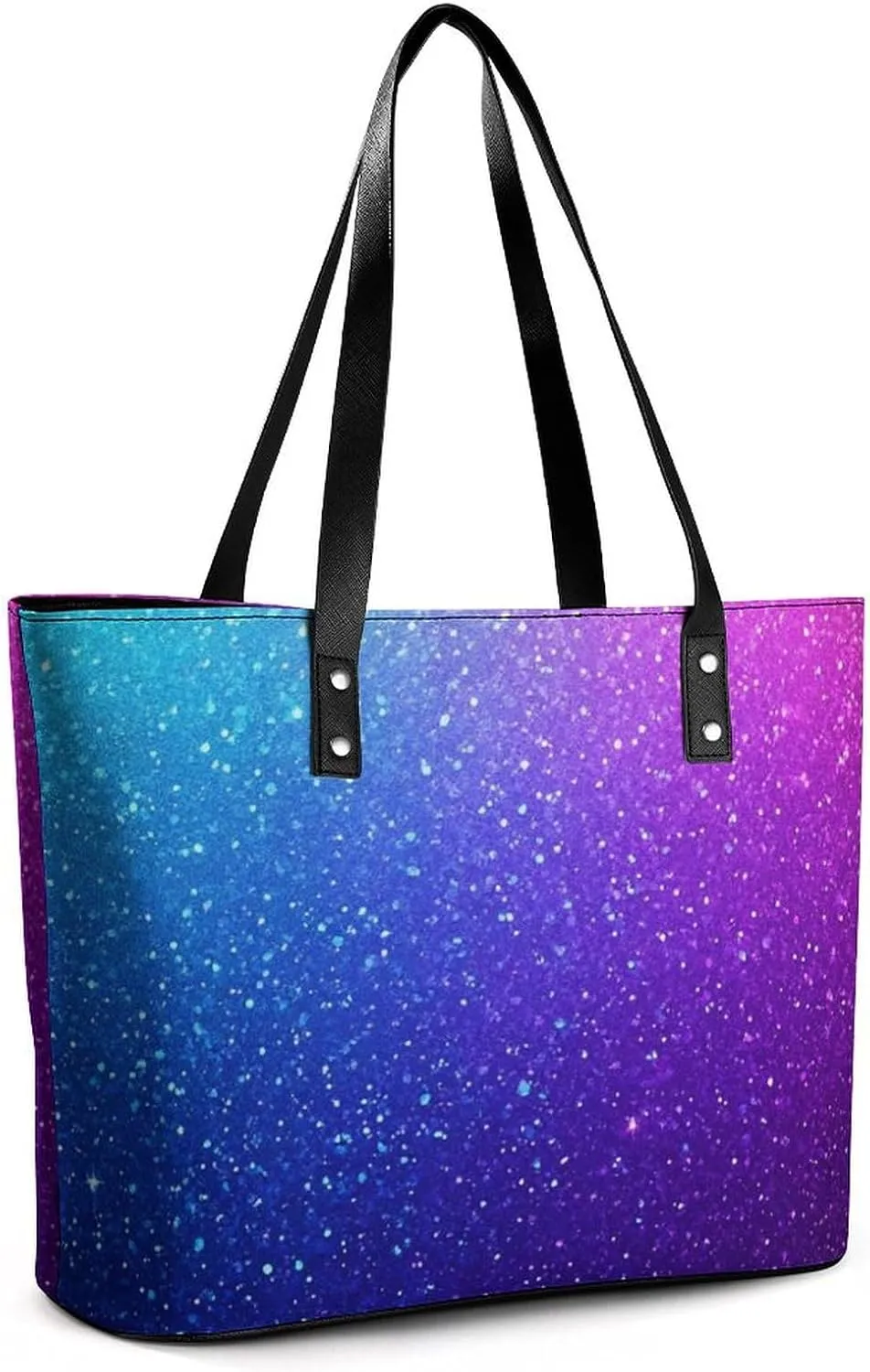 Women's Elegant Leather Handbag Unisex Leather Tote Bag Lightweight Handbag