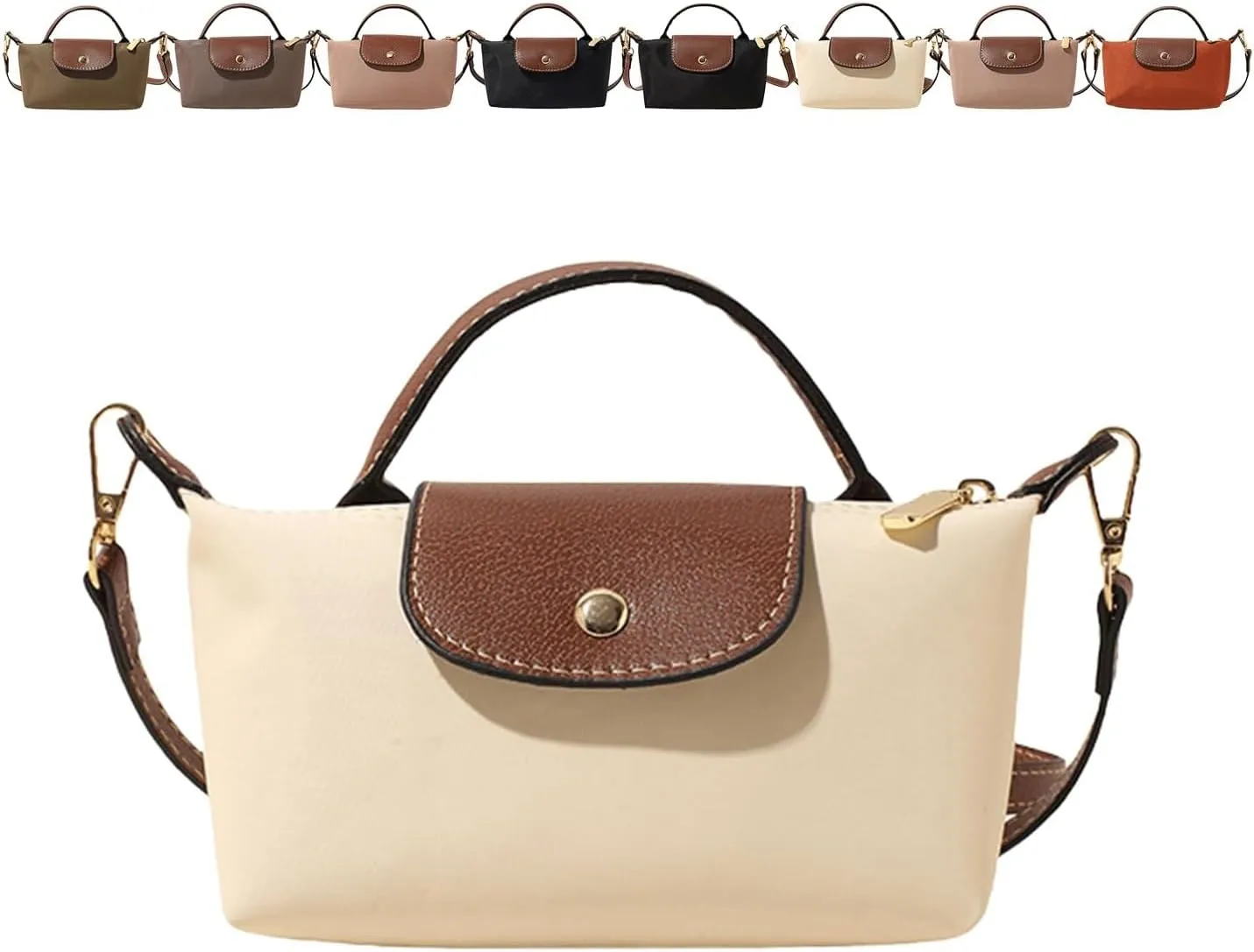 Women's Fashion Colorblock Mini Crossbody Bag, Elegant Handbags Purses with Adjustable Strap, Solid Square Purse Totes Bag