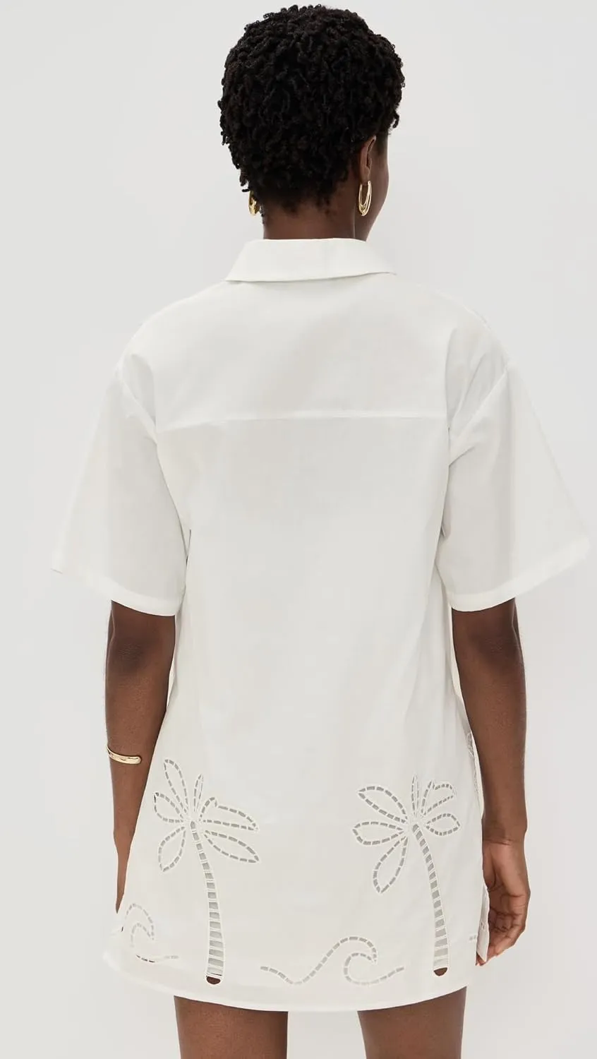 Women's Romina Broderie Shirt Dress