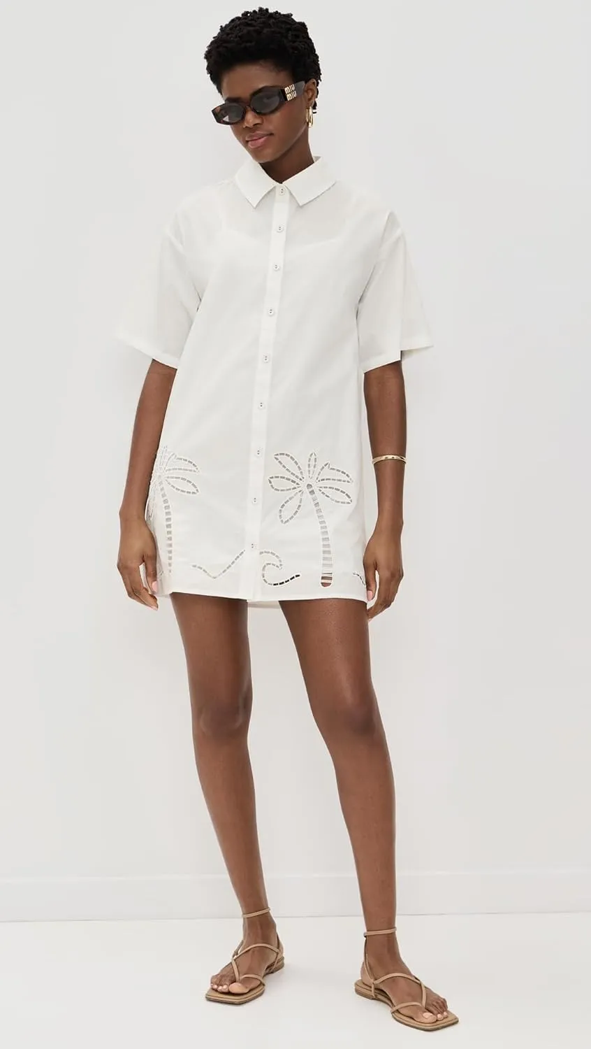 Women's Romina Broderie Shirt Dress