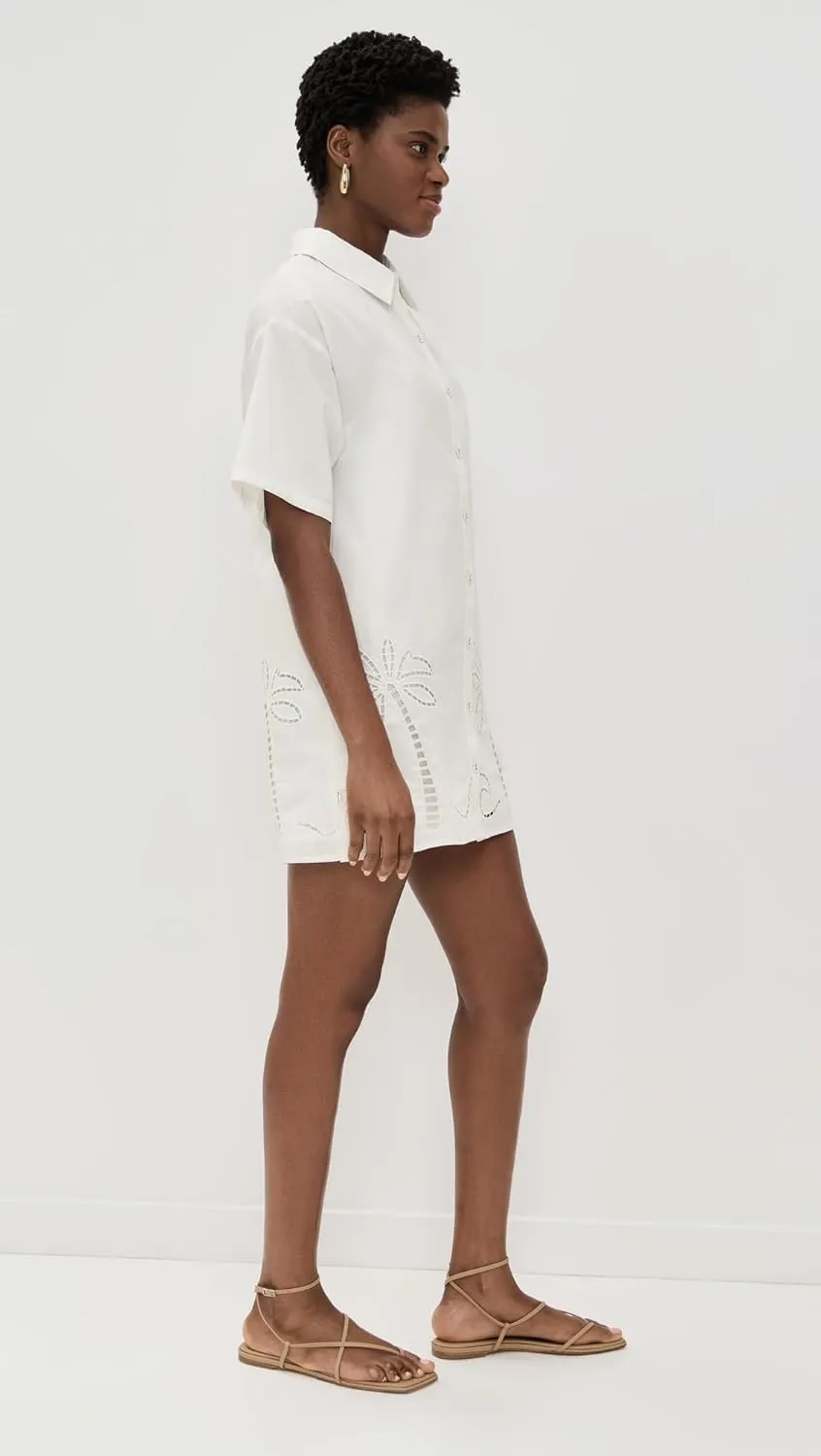 Women's Romina Broderie Shirt Dress