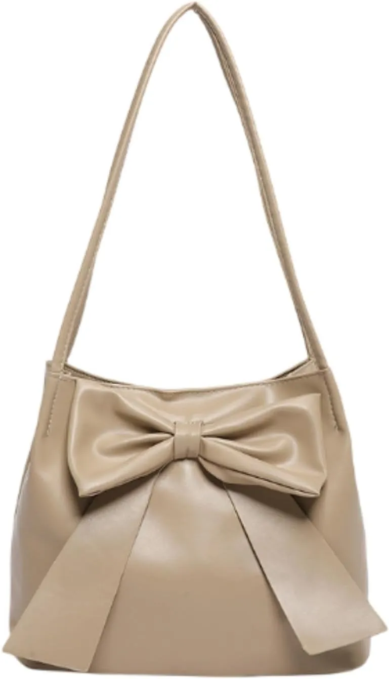 Women's Shoulder Bag Bow Decor Hobo Bag for Outdoor Street Vacation Shopping