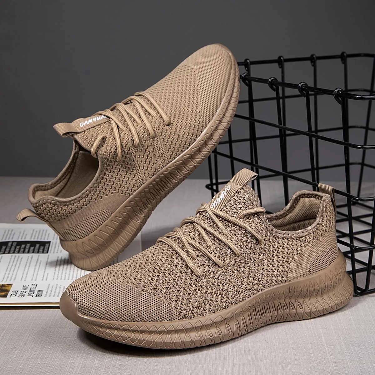 Womens Walking Running Shoes Sneakers Slip On Sport Tennis Athletic Gym Shoes Casual Lightweight Breathable Non Slip Workout Fashion Workout Trainers Shoe