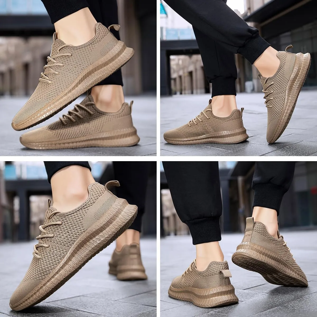 Womens Walking Running Shoes Sneakers Slip On Sport Tennis Athletic Gym Shoes Casual Lightweight Breathable Non Slip Workout Fashion Workout Trainers Shoe