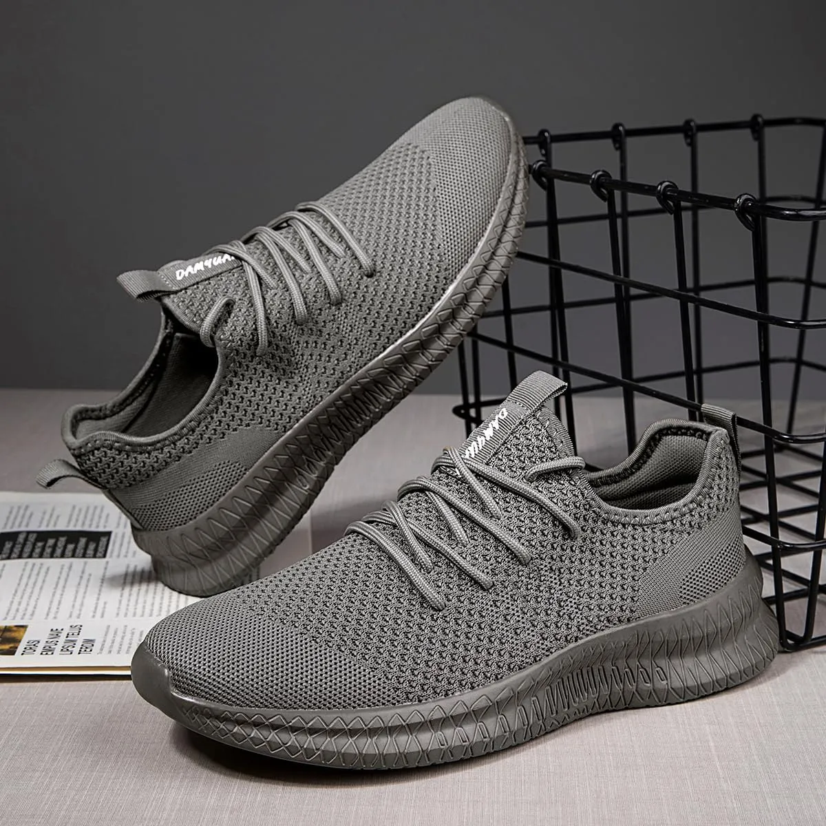 Womens Walking Running Shoes Sneakers Slip On Sport Tennis Athletic Gym Shoes Casual Lightweight Breathable Non Slip Workout Fashion Workout Trainers Shoe