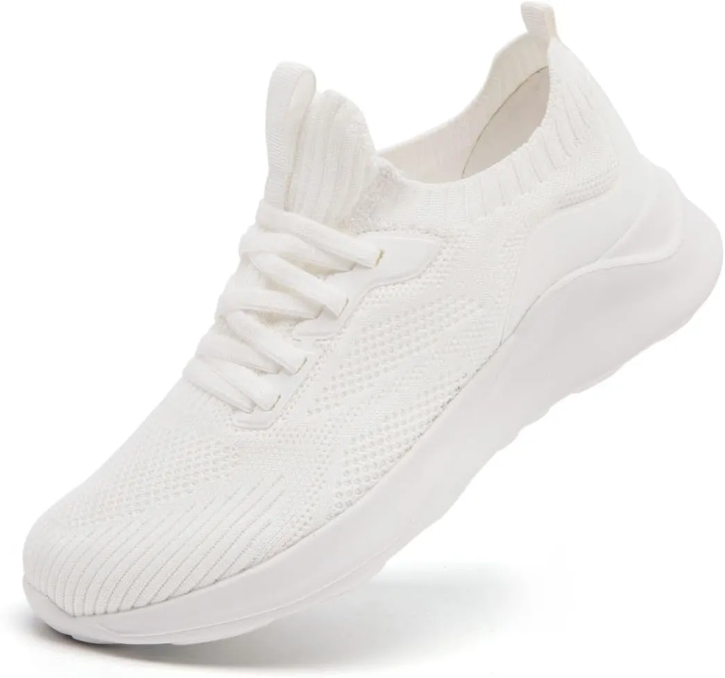 Womens Walking Shoes Running Sneakers Slip On Tennis Sport Workout Gym Athletic Outdoor Travel Work Lightweight Fashion Breathable Comfortable Shoe