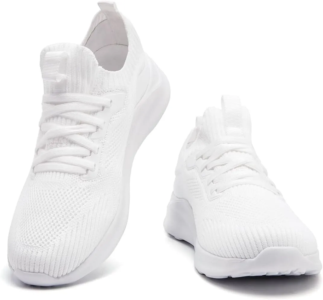 Womens Walking Shoes Running Sneakers Slip On Tennis Sport Workout Gym Athletic Outdoor Travel Work Lightweight Fashion Breathable Comfortable Shoe