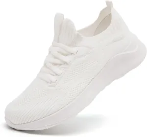 Womens Walking Shoes Running Sneakers Slip On Tennis Sport Workout Gym Athletic Outdoor Travel Work Lightweight Fashion Breathable Comfortable Shoe