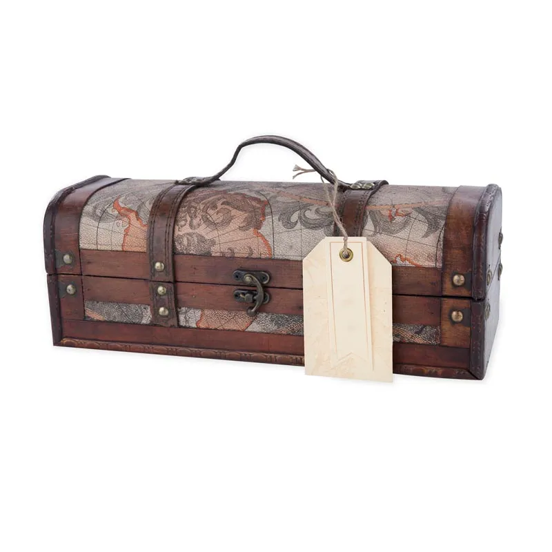Wood Wine Box - 1 Bottle Heritage Collection
