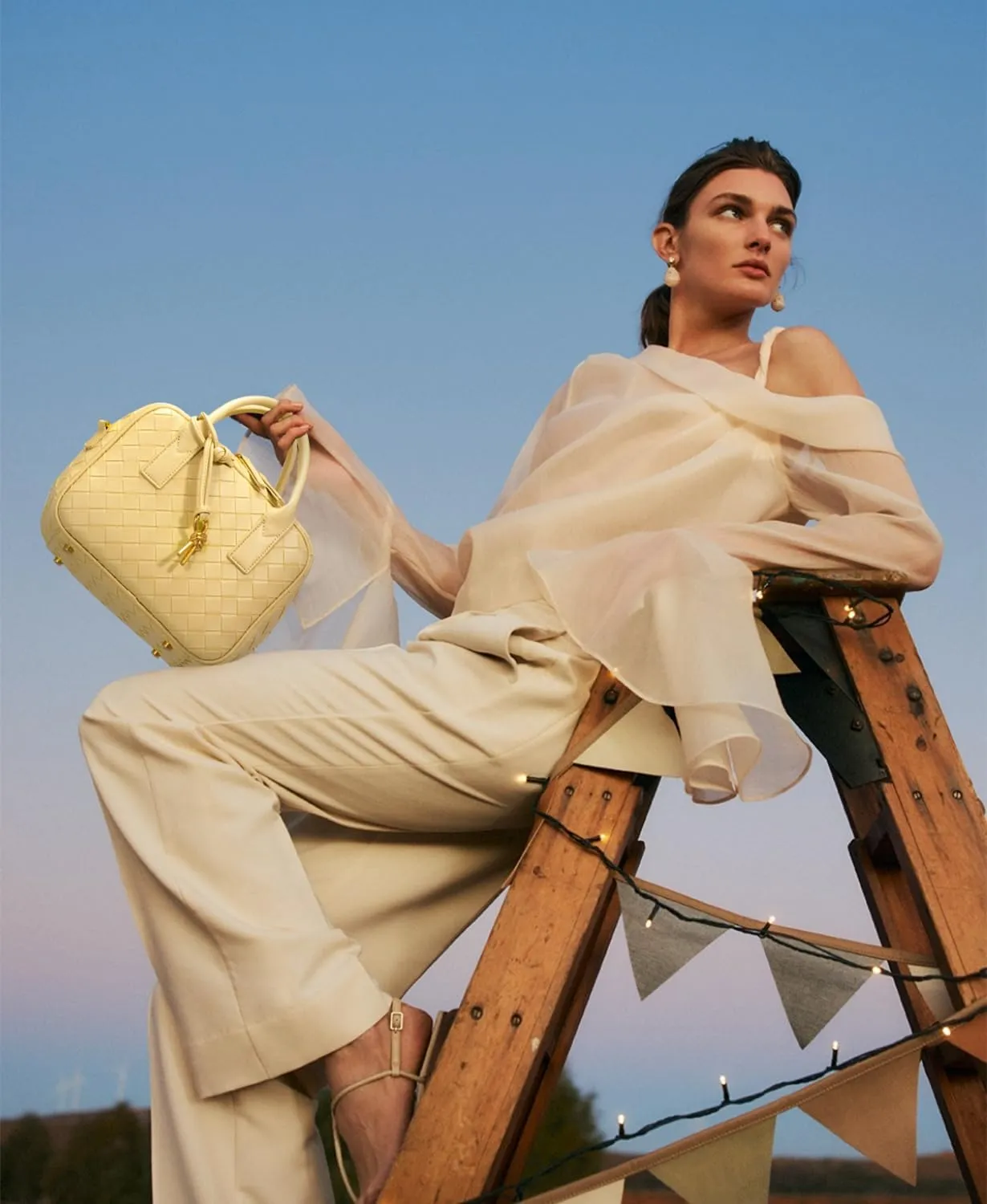Woven Bag for Women Top Handle Satchel Handbag Crossbody Bag PU Leather Shoulder Bag Woven Purses for Women
