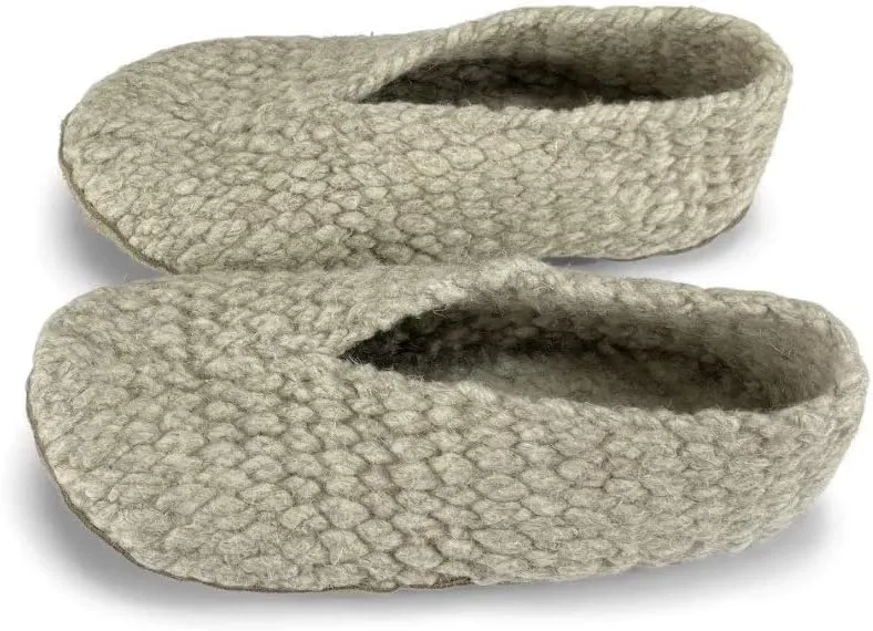 Woven Wool Slippers