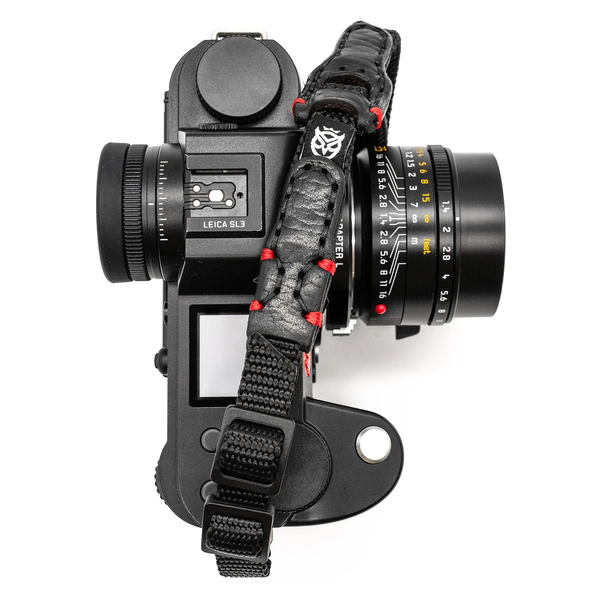 WristFlex Adjustable SL - Black with Red Accent