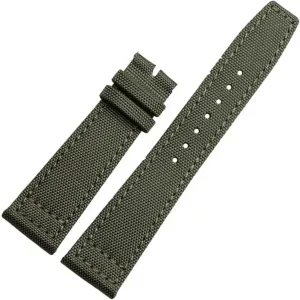 XMKT High Density Nylon 20mm Watch Straps for IWC Pilot Portuguese Portofino Nylon Canvas Watch Bands Watchbands Straps Bracelets