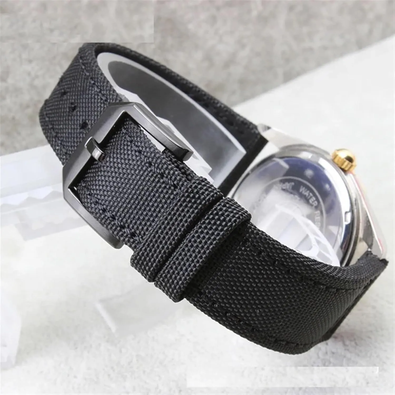 XMKT High Density Nylon 20mm Watch Straps for IWC Pilot Portuguese Portofino Nylon Canvas Watch Bands Watchbands Straps Bracelets