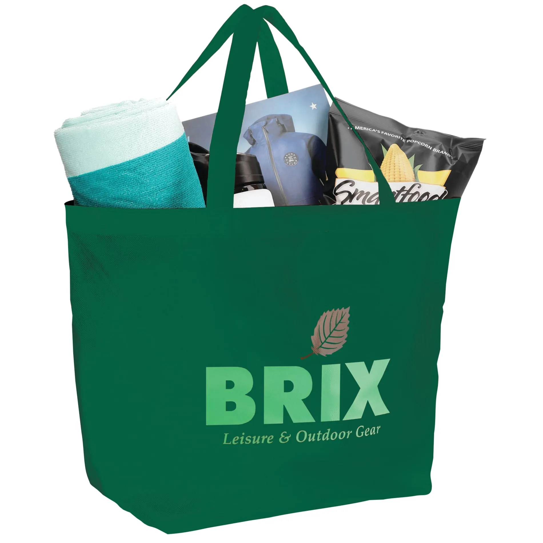 YaYa Budget Non-Woven Shopper Tote with Full Color Print