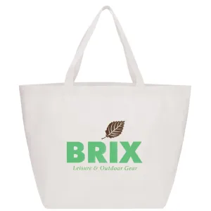 YaYa Budget Non-Woven Shopper Tote with Full Color Print
