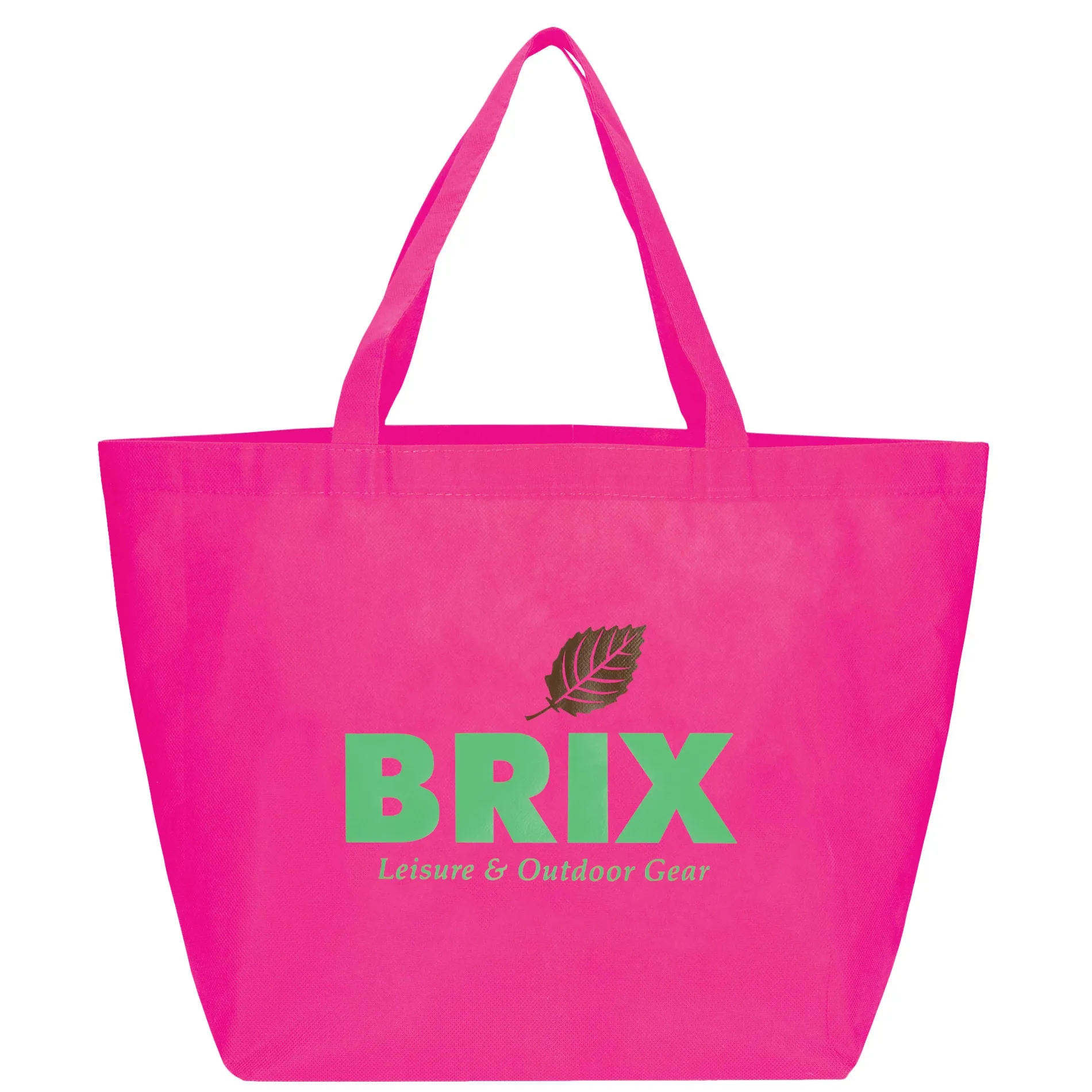 YaYa Budget Non-Woven Shopper Tote with Full Color Print