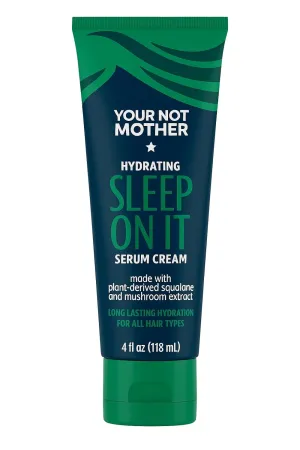 Your Not Mother’s Sleep On It Serum Cream, 4 oz – pack of 1, Overnight Curl Nourishment & Frizz Control – Soft Waves by Morning – Your Not Mother’s Hair Products for Curls