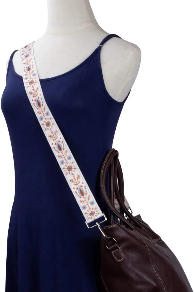 ZANQANO Crossbody Strap for Purses Replacement Adjustable Guitar Multicolor Style Handbag Straps