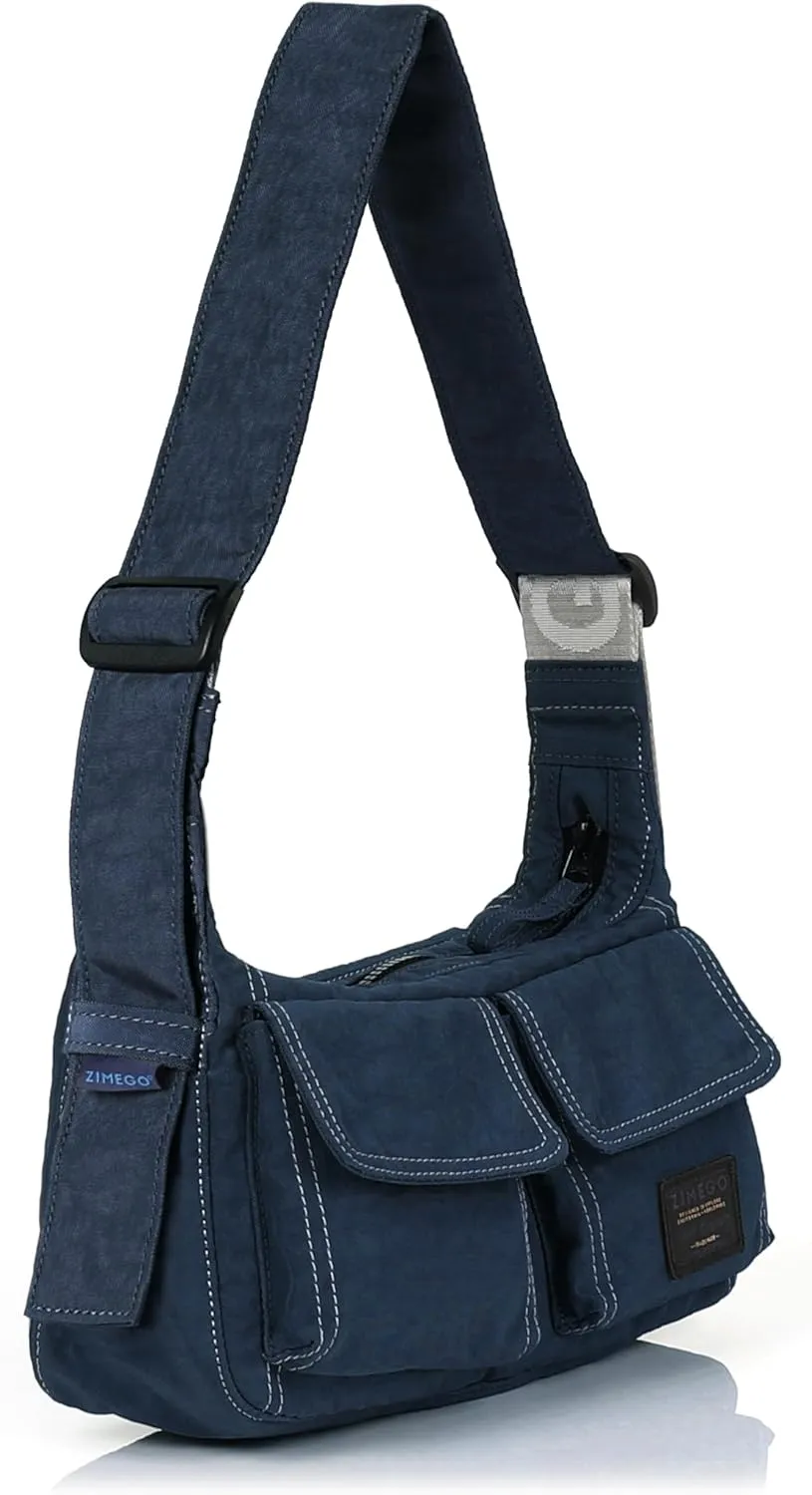 ZIMEGO Women's Cute Shoulder Bag – Stylish Everyday Satchel and Hobo Handbag
